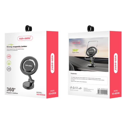 Universal 360° Rotate Car Phone Holder Windscreen Window Suction Mount Stand