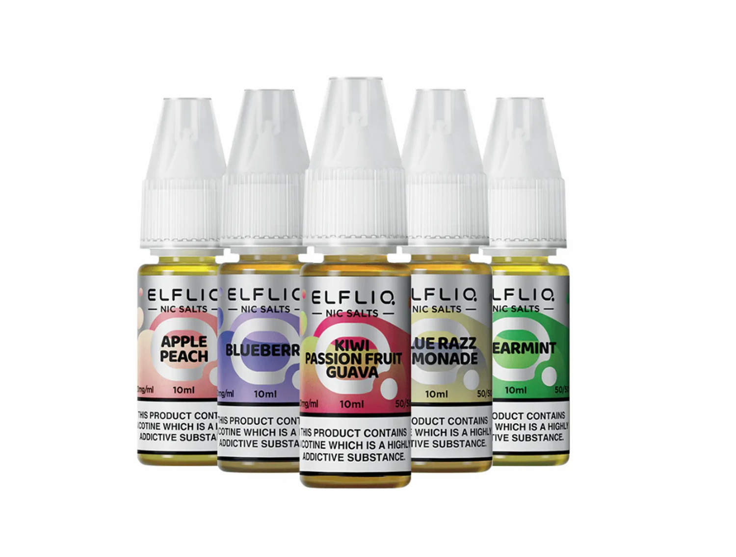 ELFLIQ - Nic Salts Liquids 10ml - Singles