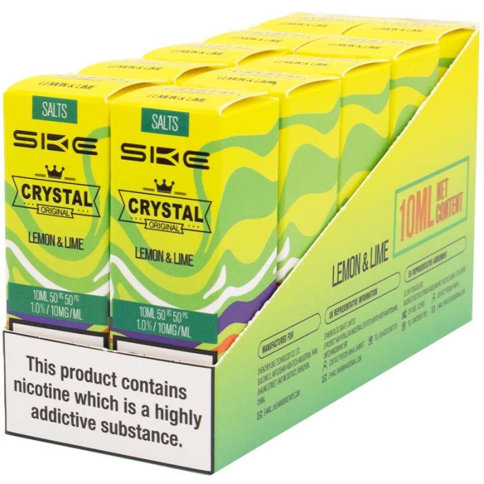 SKE Crystal - Nic Salts Liquids 10ml - Boxes