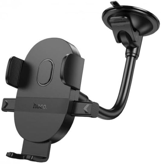 Universal 360 Rotatable Windshield Car Phone Holder with Strong Clamping Arm