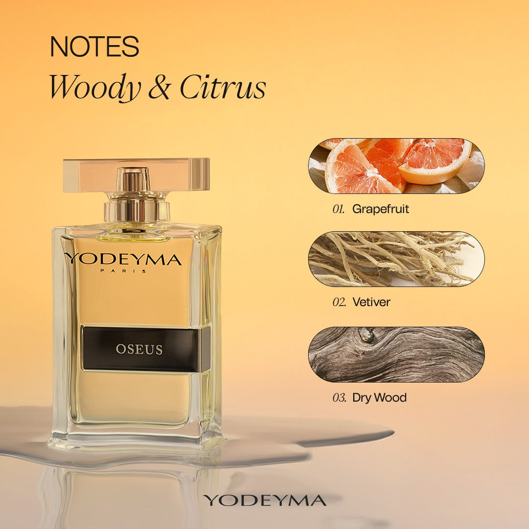 YODEYMA Paris "OSEUS" Long-lasting Fragrance/Scent/Spray/Parfum For Men