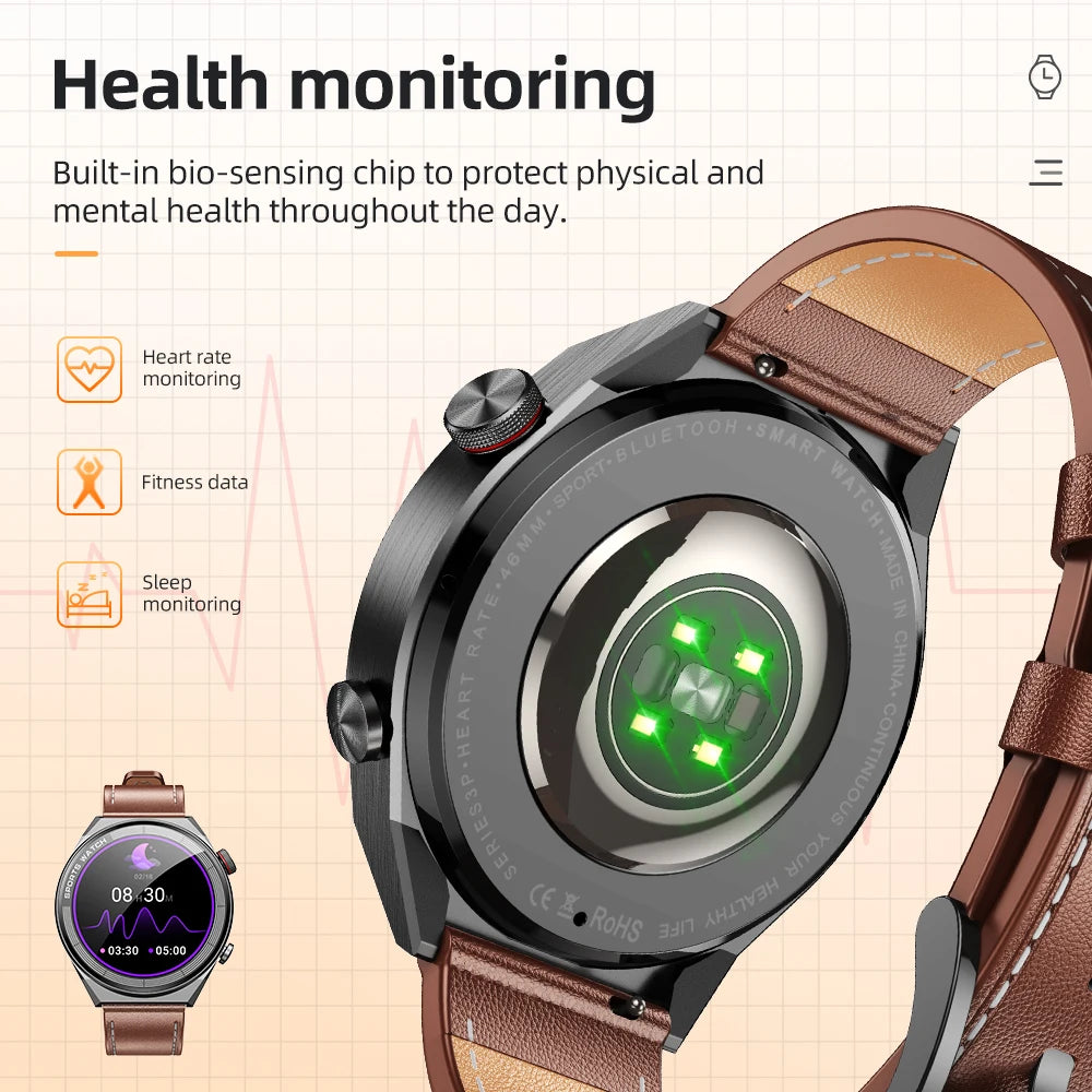 Waterproof IP68 SmartWatch with Fitness Tracker/Heart Rate Monitor for Men/Women