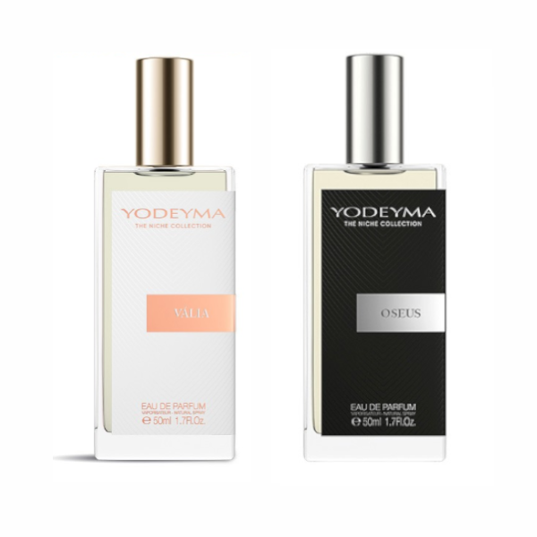 YODEYMA Paris Couples Perfume Gift Set - His & Hers Fragrances "OSEUS & VÁLIA"