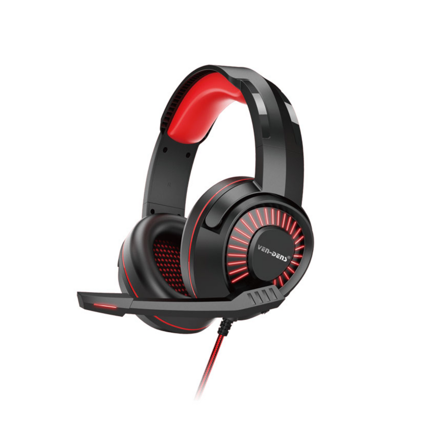 Gaming Headphones Surround Stereo Sound With Microphone For PC, Laptop