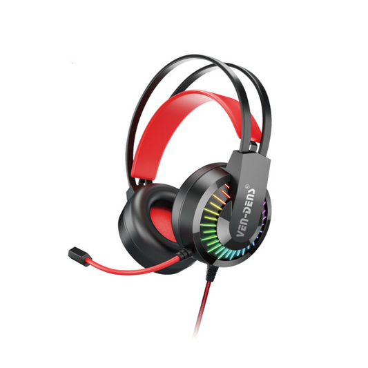 Gaming High-Quality RGB Effect Headphones With Mic For PC, iPhone, Samsung