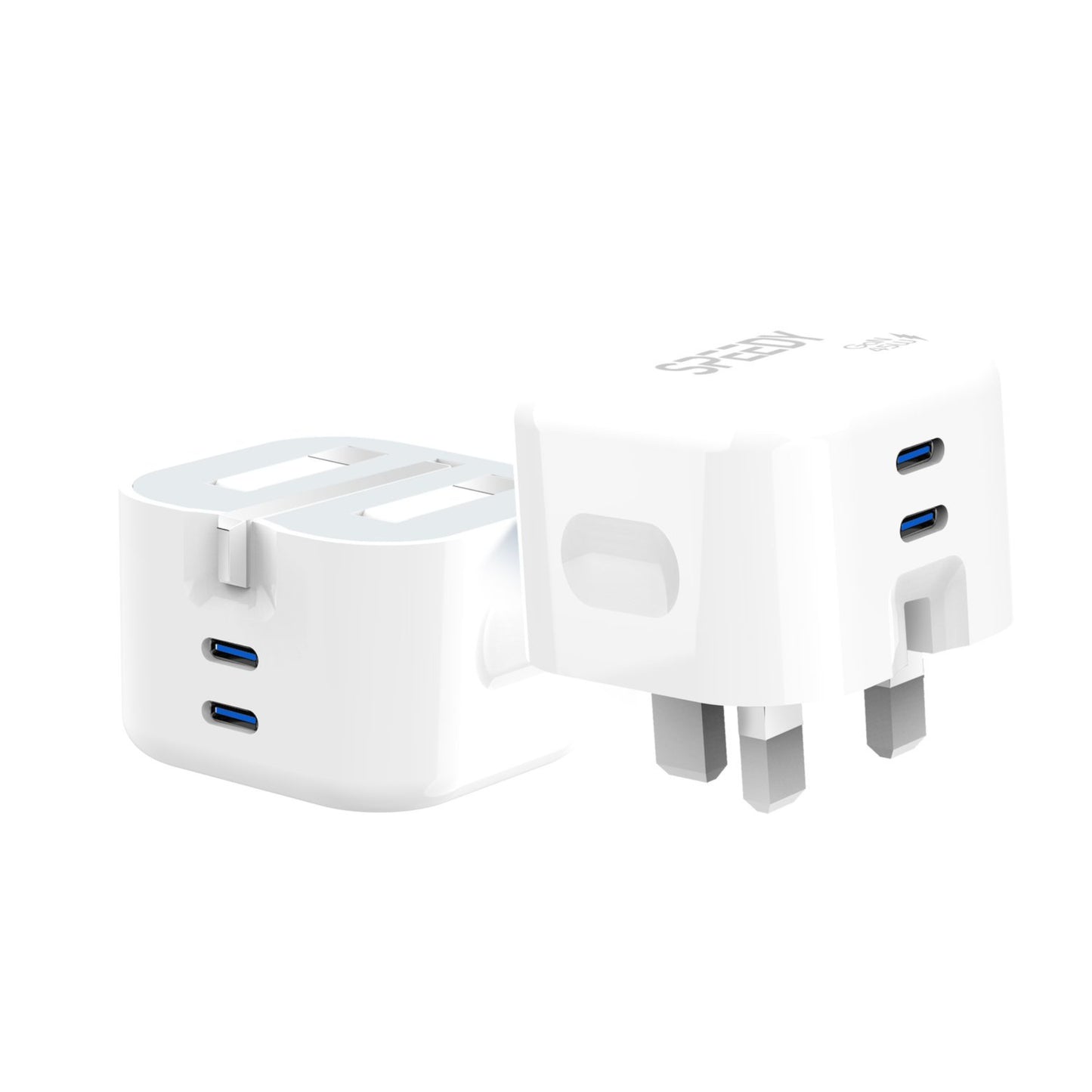 Ven Dens 45W GaN Charger Dual Port Charger Plug (SP-TC70AG)