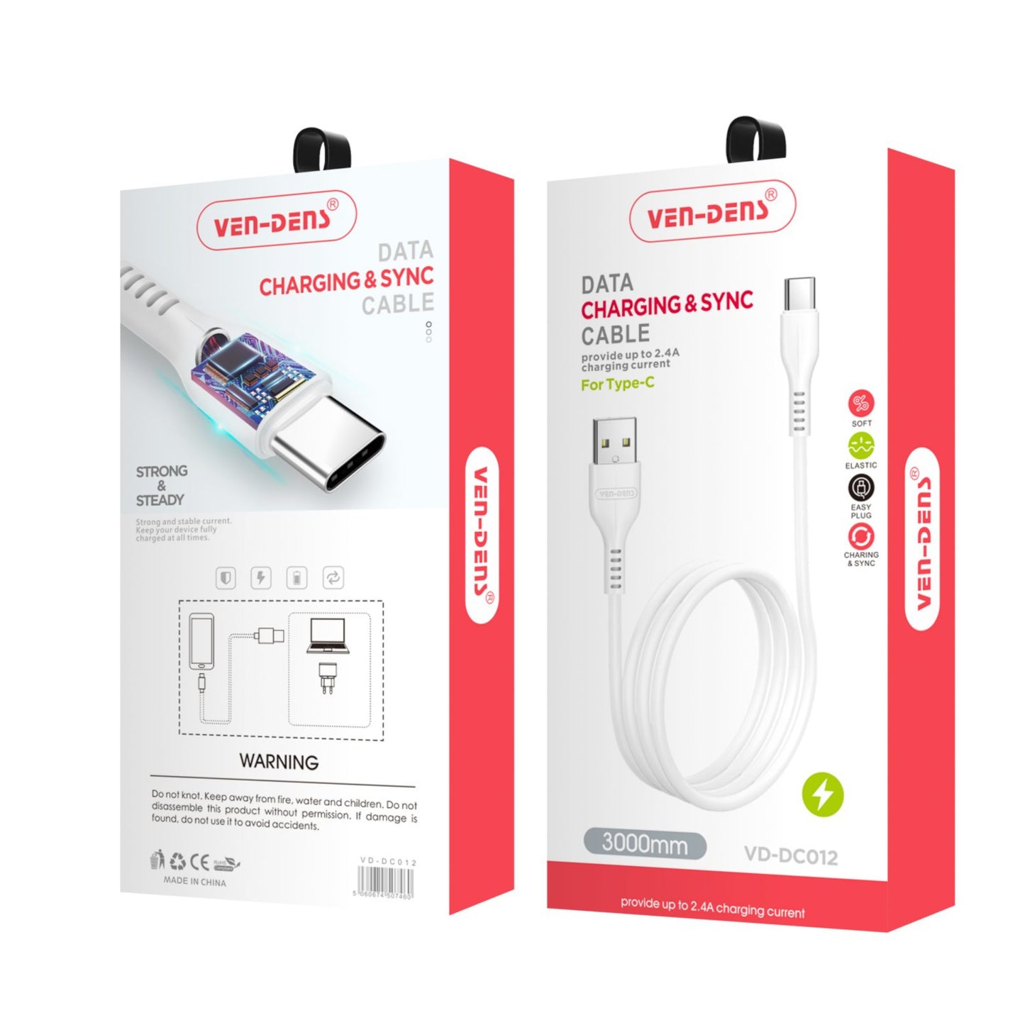 3M Type-C Super Fast Data Sync and Charging Cable for Android and Galaxy Phones