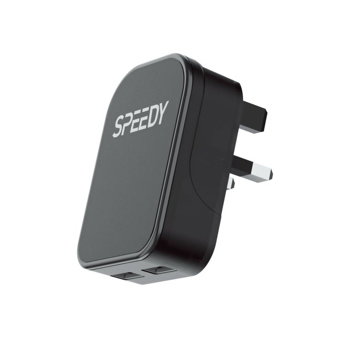 SPEEDY Travel Charger with Dual USB & Foldable Adapter for iPhone, Samsung