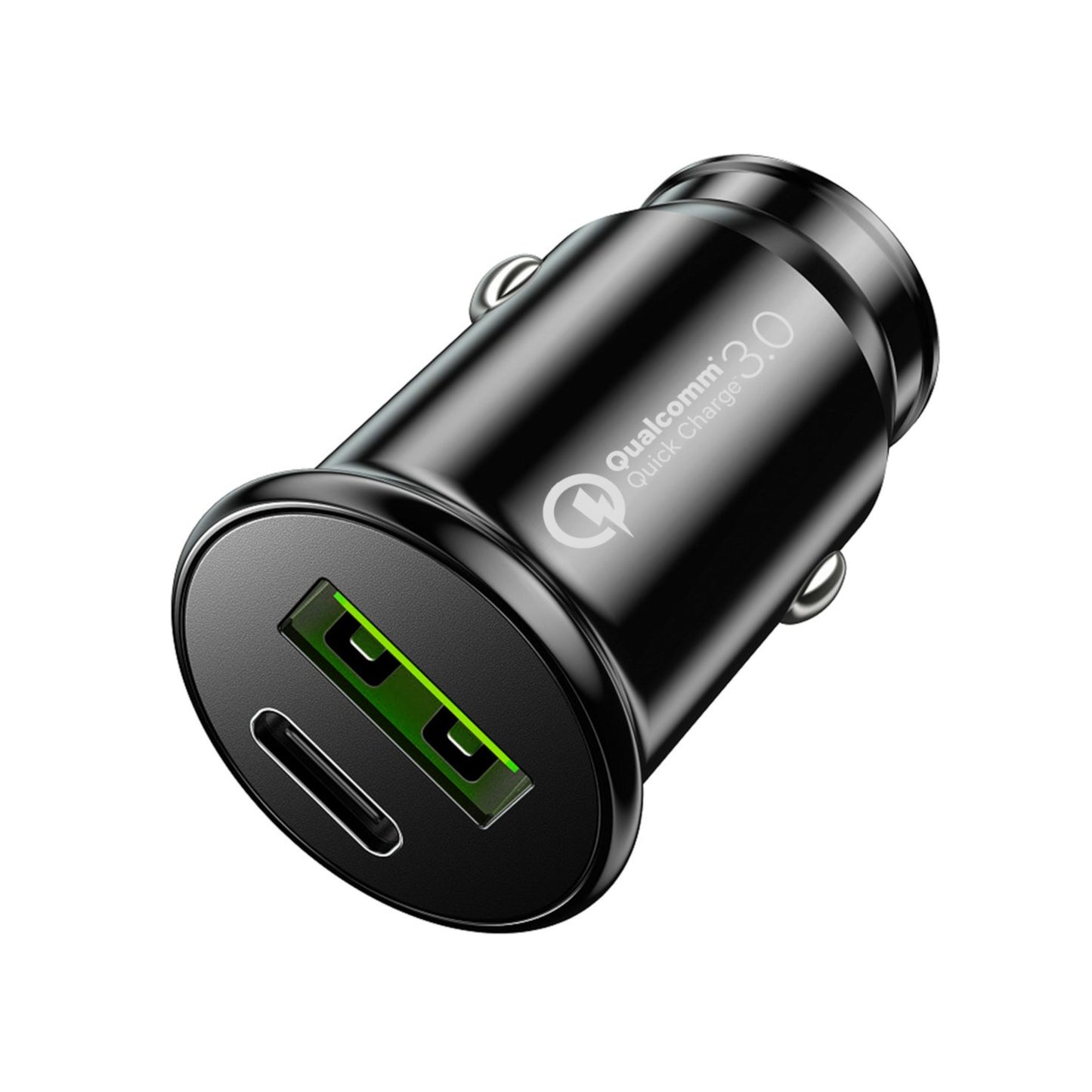 Ven Dens Car Charger 18W Mini PD + USB (VD-CC003)