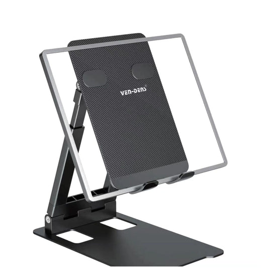 Portable Stand Foldable Desktop Tablet Holder For Desk, Tables, iPads, MacBook