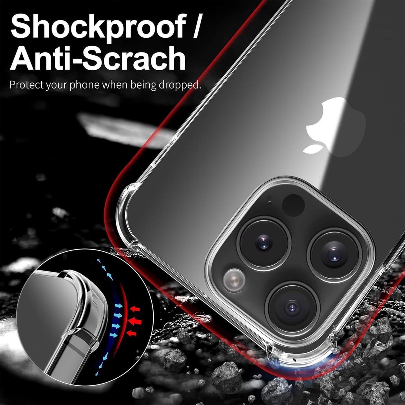 Anti - Shock Clear Hard Case Heavy Duty Cover iPhone 11,11 Pro,11 Pro Max - Virk Tech Solutions