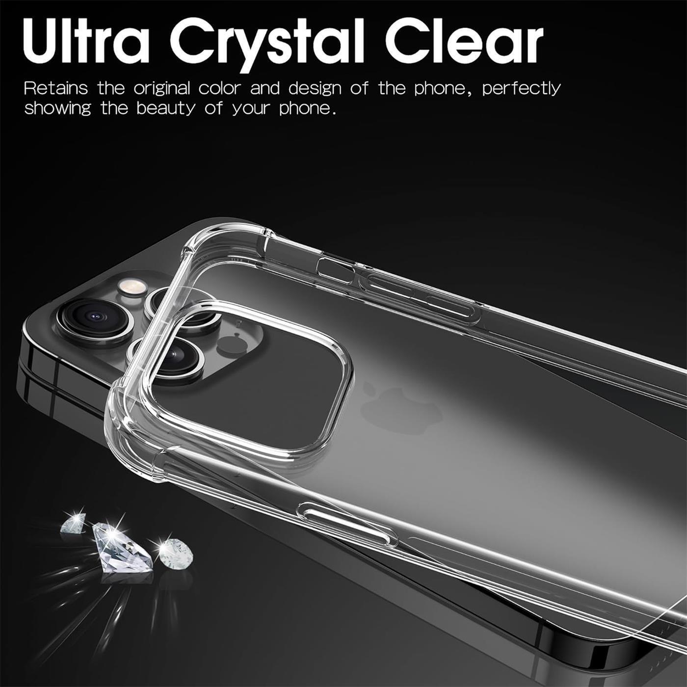 Anti - Shock Clear Hard Case Heavy Duty Cover iPhone 11,11 Pro,11 Pro Max - Virk Tech Solutions