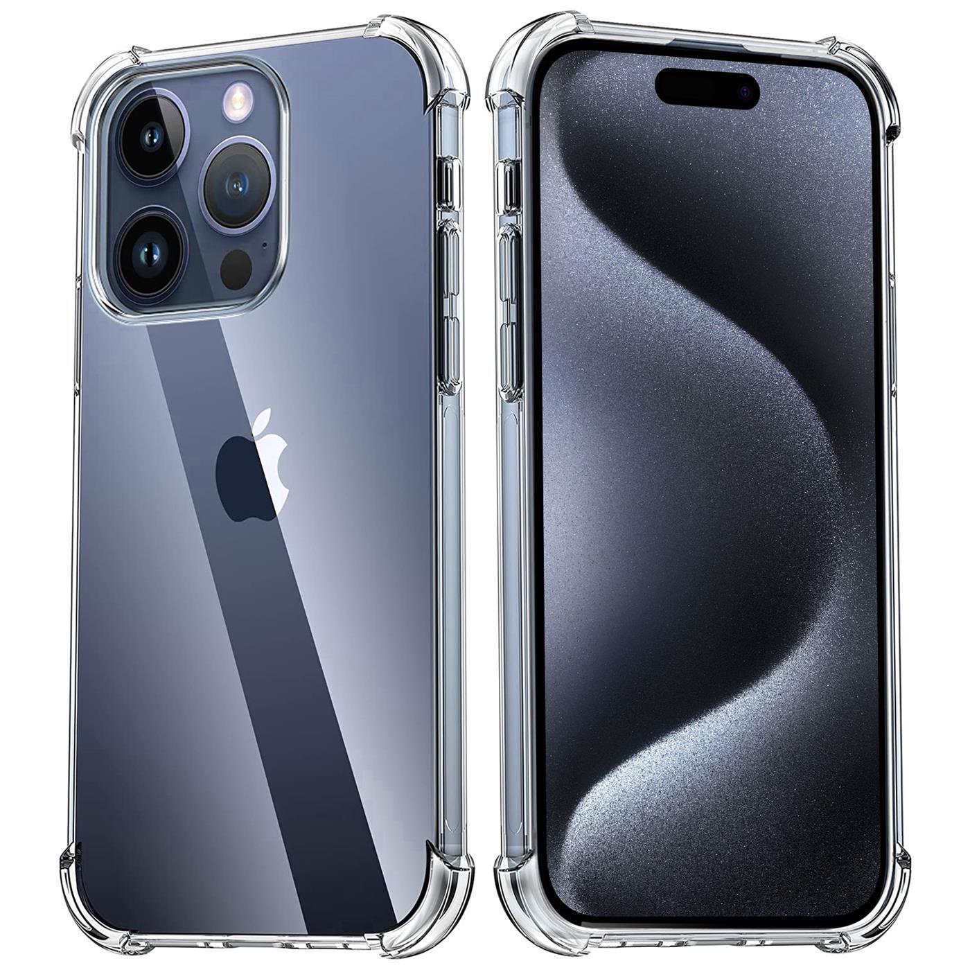 Anti - Shock Clear Hard Case Heavy Duty Cover iPhone X, XS, XR, XS Max - Virk Tech Solutions