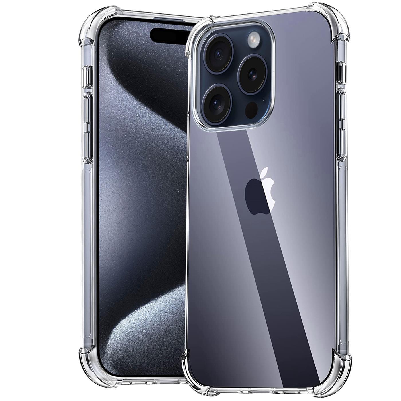 Anti - Shock Clear Hard Case Heavy Duty Cover iPhone X, XS, XR, XS Max - Virk Tech Solutions