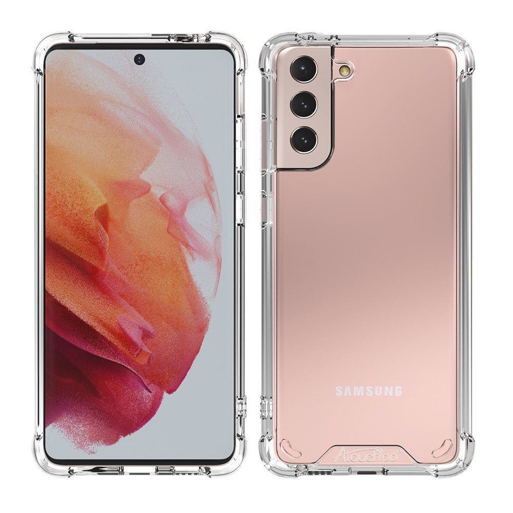 Anti - Shock Clear Hard Case Heavy Duty Cover Samsung S10,S10 Plus,S10 5G,S10 e - Virk Tech Solutions