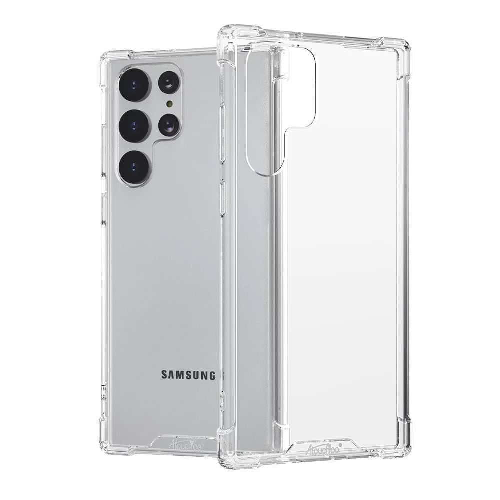 Anti - Shock Clear Hard Case Heavy Duty Cover Samsung S20,S20 Plus,S20FE,S20 Ultra - Virk Tech Solutions