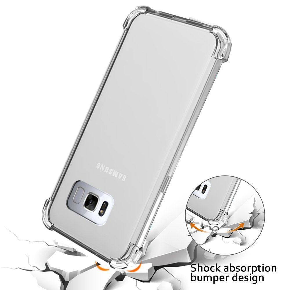 Anti - Shock Clear Hard Case Heavy Duty Cover Samsung S20,S20 Plus,S20FE,S20 Ultra - Virk Tech Solutions