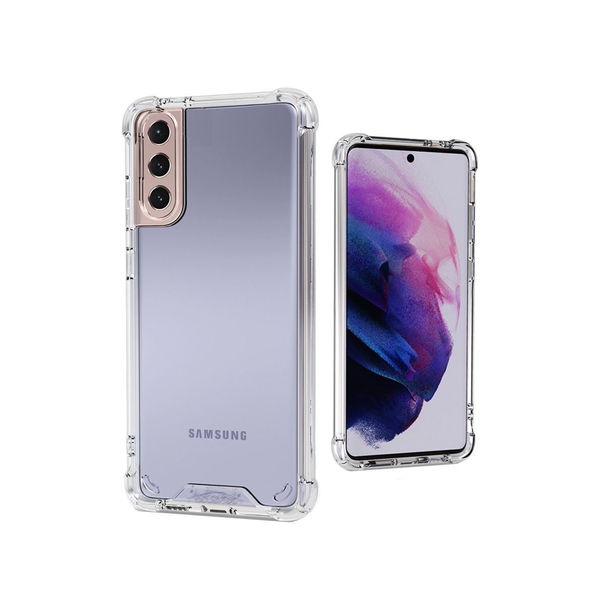 Anti - Shock Clear Hard Case Heavy Duty Cover Samsung S20,S20 Plus,S20FE,S20 Ultra - Virk Tech Solutions