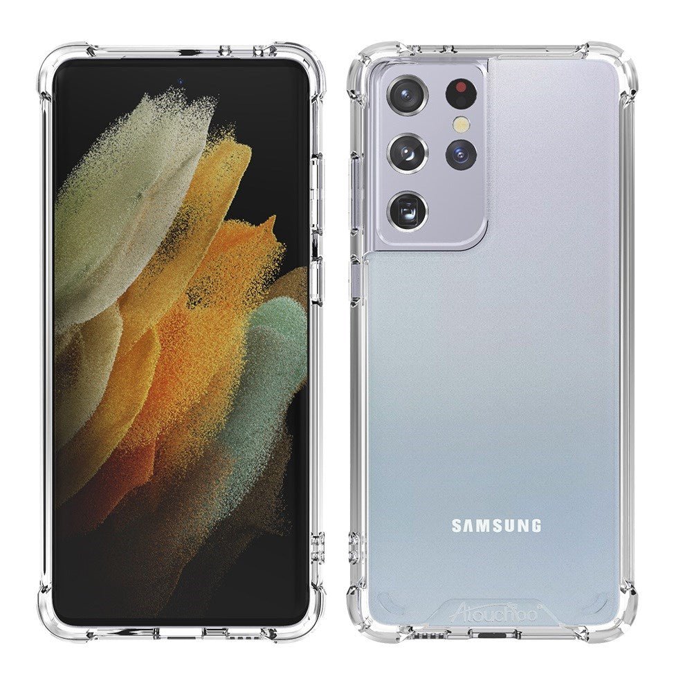 Anti - Shock Clear Hard Case Heavy Duty Cover Samsung S20,S20 Plus,S20FE,S20 Ultra - Virk Tech Solutions