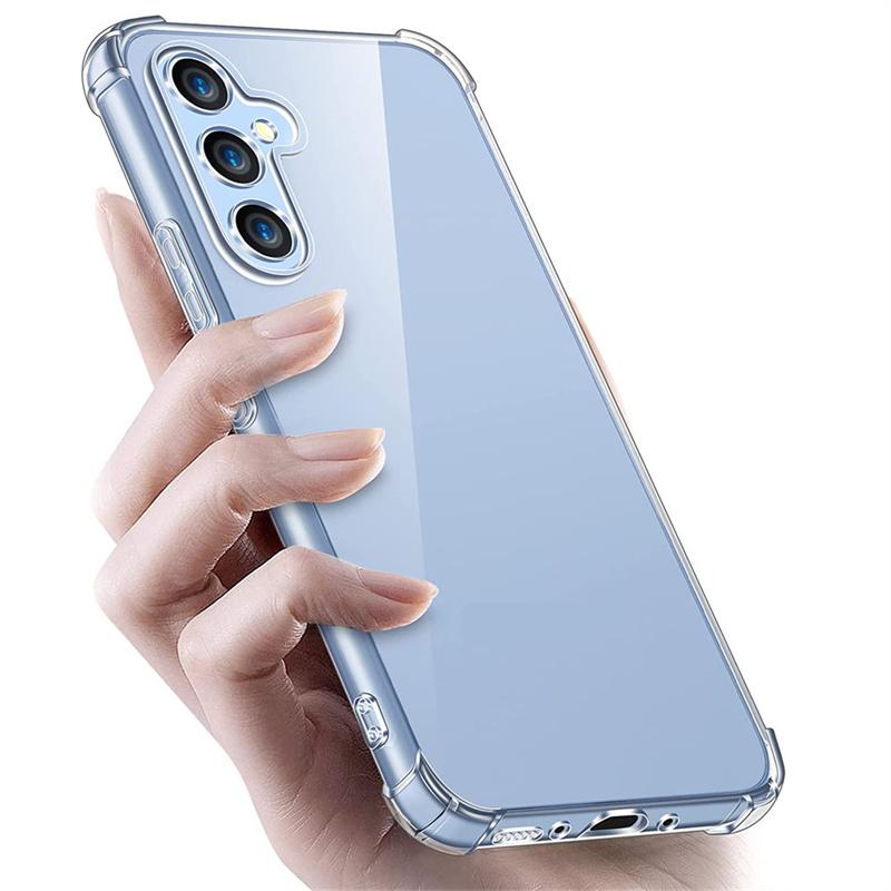 Anti-Shock Clear Hard Case Cover Samsung A04 A04E A04S A14 A14 A24 A34 5G A54 5G