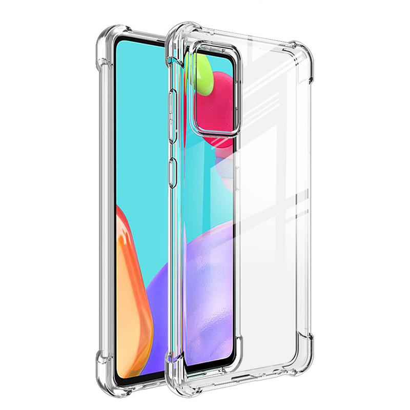 Anti-Shock Clear Hard Case Cover Samsung A04 A04E A04S A14 A14 A24 A34 5G A54 5G