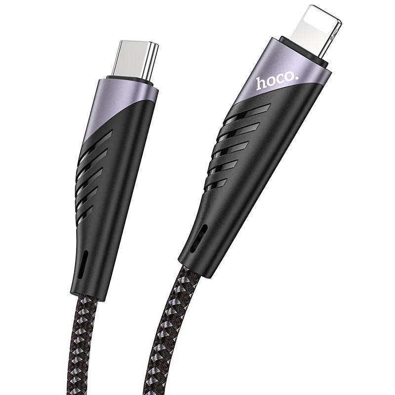 Hoco Cable Type-C to Lightnning “U95 Freeway” PD 20W charging data sync - Virk Tech Solutions