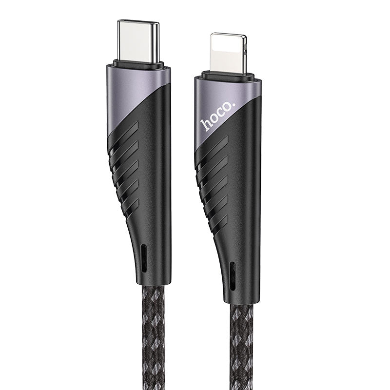 Hoco Cable Type-C to Lightnning “U95 Freeway” PD 20W charging data sync - Virk Tech Solutions