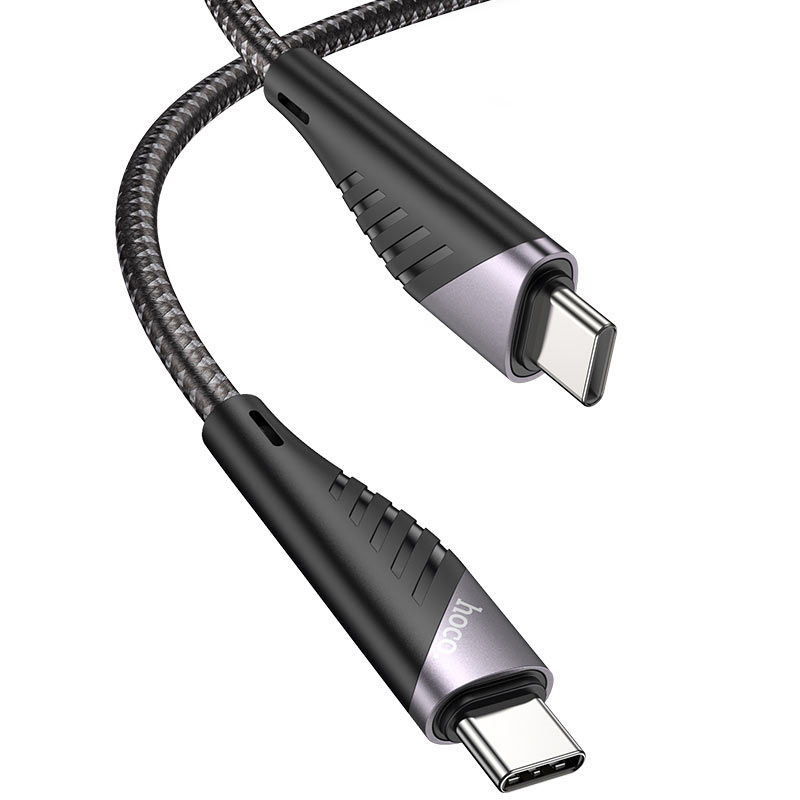 Hoco Cable Type-C to Type-C “U95 Freeway” PD 60W charging data sync - Virk Tech Solutions