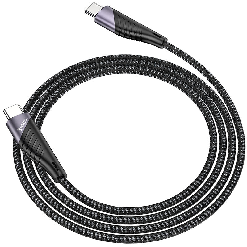 Hoco Cable Type-C to Type-C “U95 Freeway” PD 60W charging data sync - Virk Tech Solutions