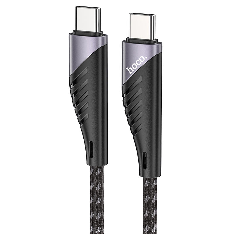 Hoco Cable Type-C to Type-C “U95 Freeway” PD 60W charging data sync - Virk Tech Solutions