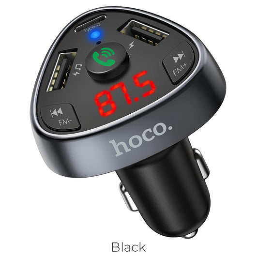 Hoco Car charger “E51 Road treasure” BT FM transmitter - Virk Tech Solutions