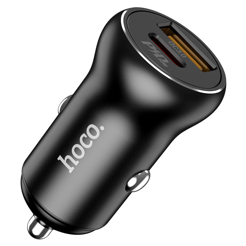 Hoco Car charger “NZ5 Smooth road” PD30W+QC3.0 single charger - Virk Tech Solutions