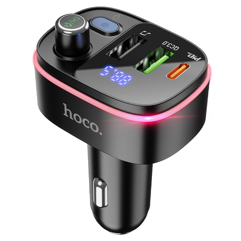 Premium High-Quality Fast Car Charger with FM Transmitter