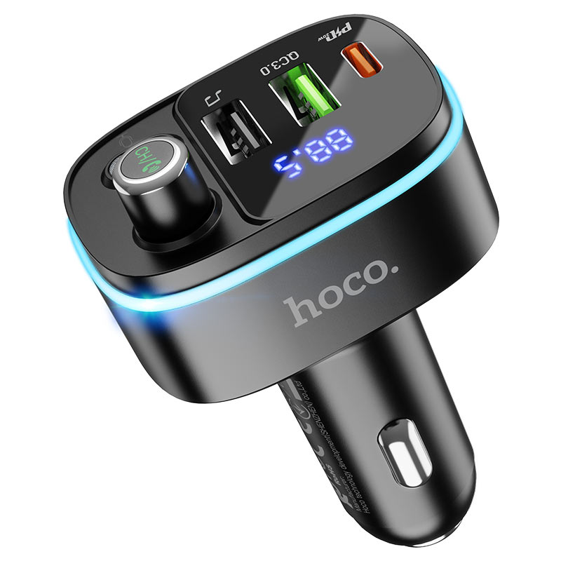 Premium High-Quality Fast Car Charger with FM Transmitter