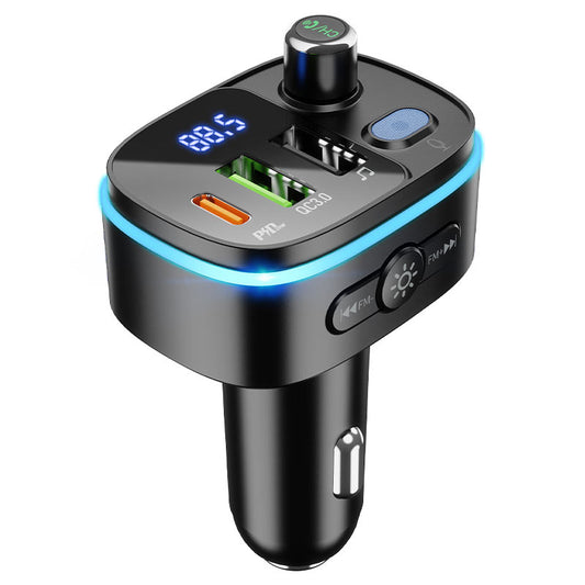 Premium High-Quality Fast Car Charger with FM Transmitter