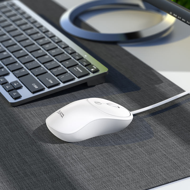 High-Quality Wired Mouse with Comfortable Grip Compatible For PC, Laptop