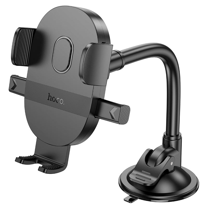 Universal 360 Rotatable Windshield Car Phone Holder with Strong Clamping Arm