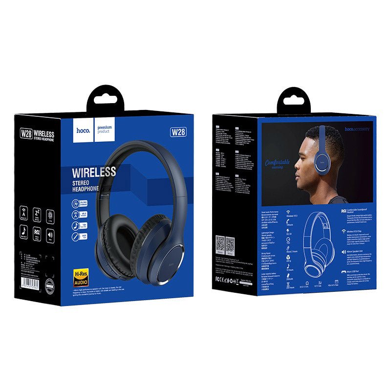 Hoco Headphones “W28 Journey” wireless wired - Virk Tech Solutions