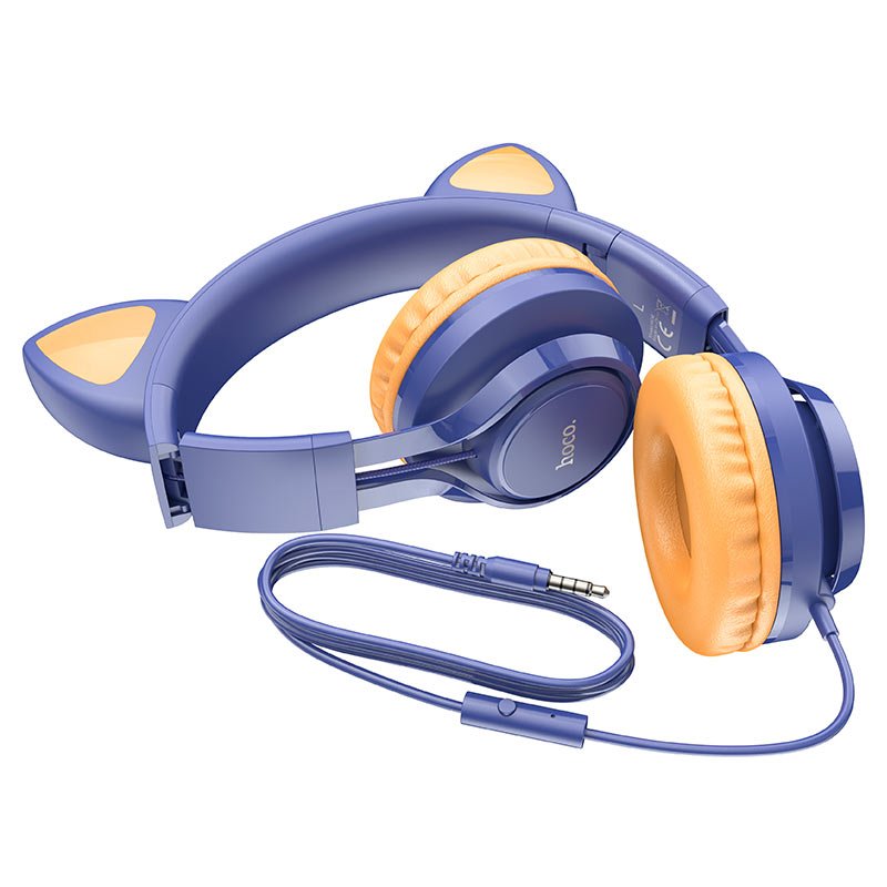 Hoco Headphones “W36 Cat ear” with mic - Virk Tech Solutions