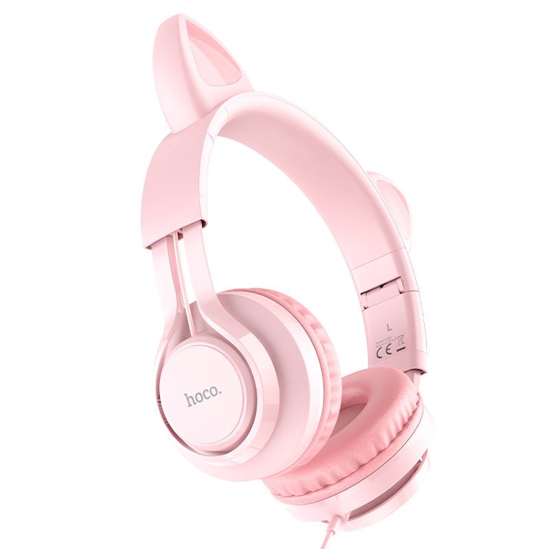 Hoco Headphones “W36 Cat ear” with mic - Virk Tech Solutions