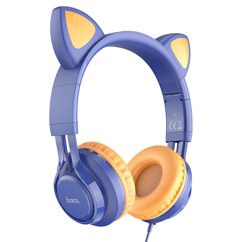 Hoco Headphones “W36 Cat ear” with mic - Virk Tech Solutions