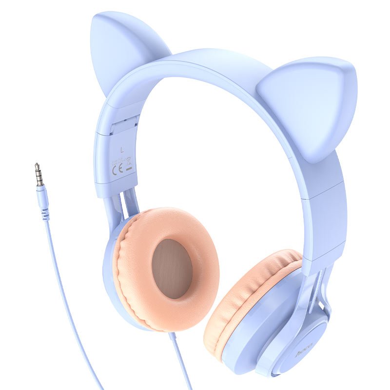 Hoco Headphones “W36 Cat ear” with mic - Virk Tech Solutions