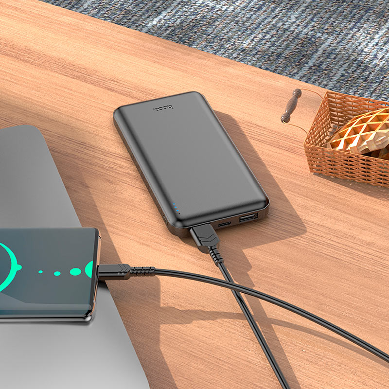 High-Capacity 10000mAH Ultra-Thin Power Bank Fast Charging for Mobile Phones