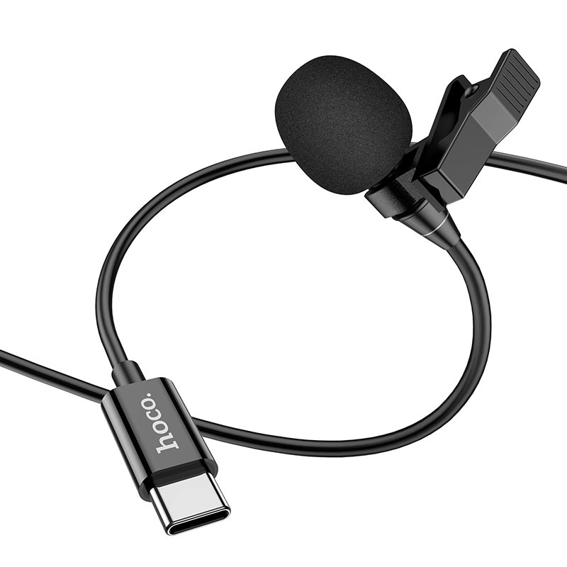 360 HD Pickup Lavalier Microphone with 2m Type-C Cable