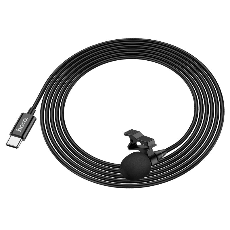 360 HD Pickup Lavalier Microphone with 2m Type-C Cable