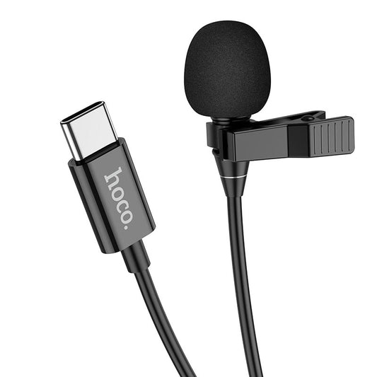 360 HD Pickup Lavalier Microphone with 2m Type-C Cable