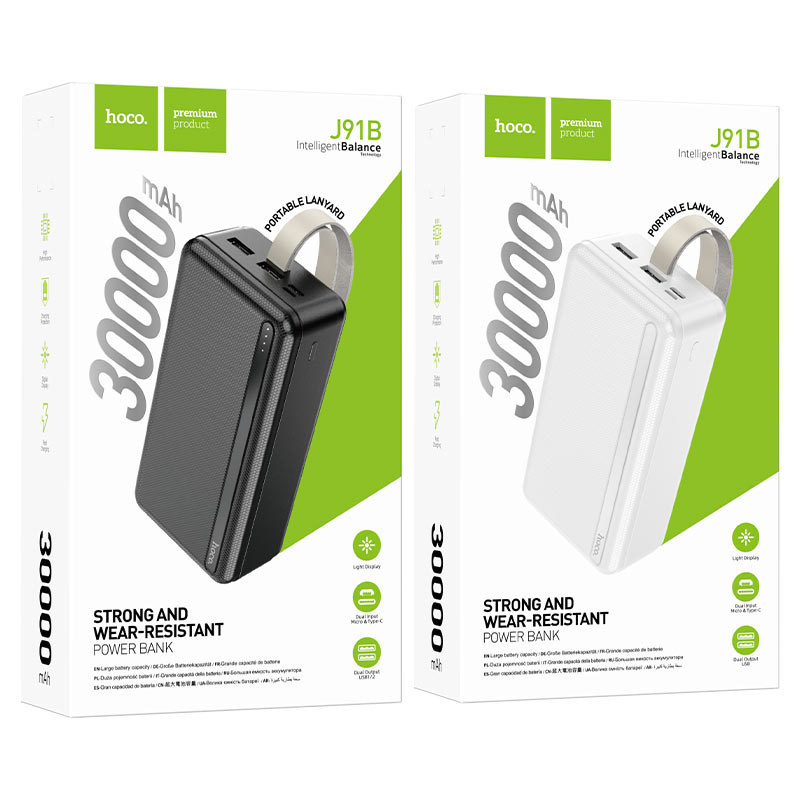 Hoco Power bank “J91B” 30000mAh - Virk Tech Solutions