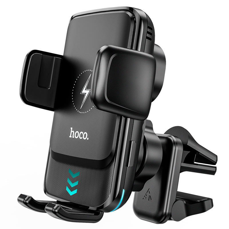 Universal Wireless Clamping Phone Holder with Fast Car Charging for all Phones