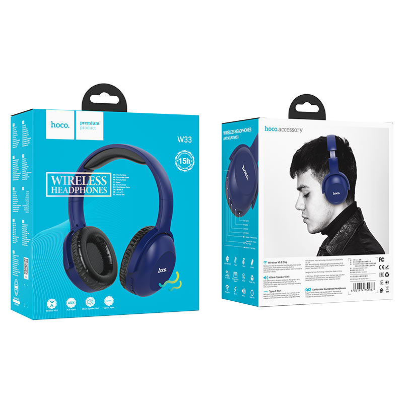 Wired and Wireless Bluetooth Stereo Headphones Compatible with iPhone, Samsung