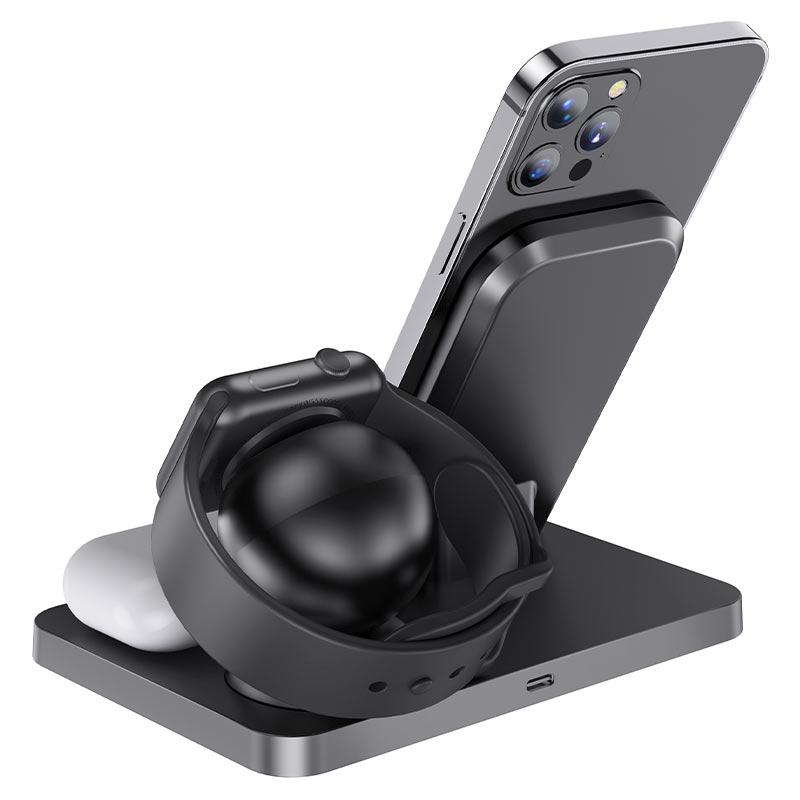 Hoco Wireless charger “CW33 Ultra-Charge” charging dock - Virk Tech Solutions